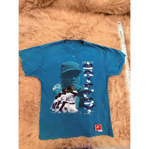 Nike Other - Nike Ken Griffey Jr Seattle Mariners T-Shirt Teal Blue Graphic Tee DM0934-360 S
